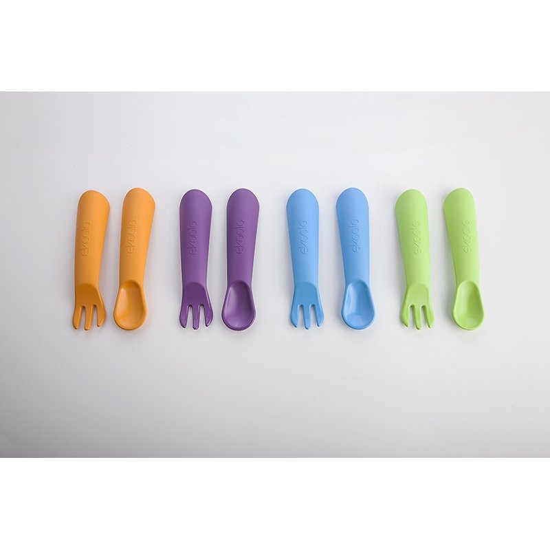 eKoala Sztućce 2szt. Orange BIOplastik