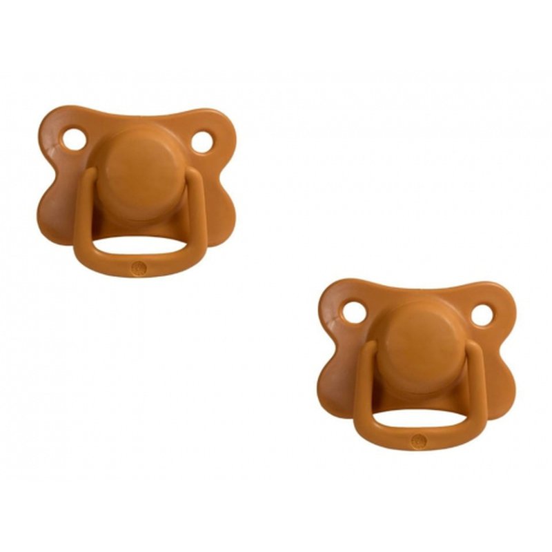 Filibabba Smoczki 2 szt. 6m+ Golden Mustard FILIBABBA