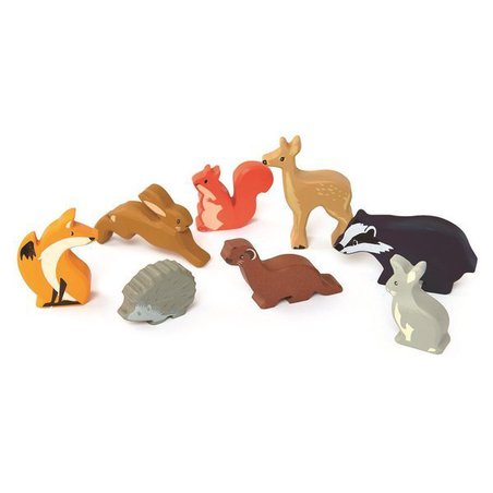 Drewniane figurki do zabawy - Leśne zwierzęta, Tender Leaf Toys tender leaf toys
