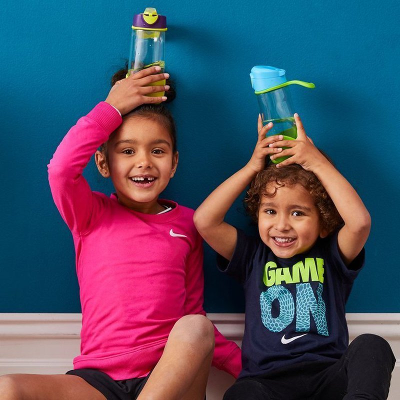 POLSKA - Sportowa butelka tritanowa 450 ml, Emerald Forest, b.box