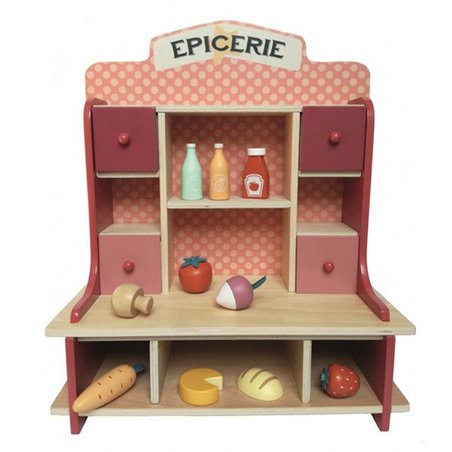 Drewniany mały sklep spożywczy do zabawy | Egmont Toys®