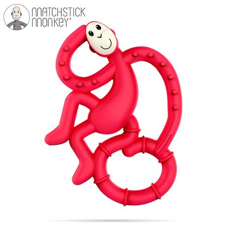 Matchstick Monkey - Matchstick Mini Monkey Red Gryzak Masujący