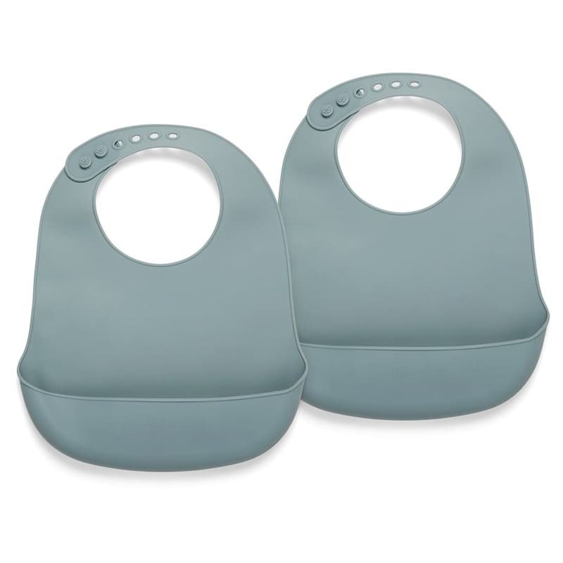 nuuroo - 2 śliniaki silikonowe z kieszonką Lead NUUROO