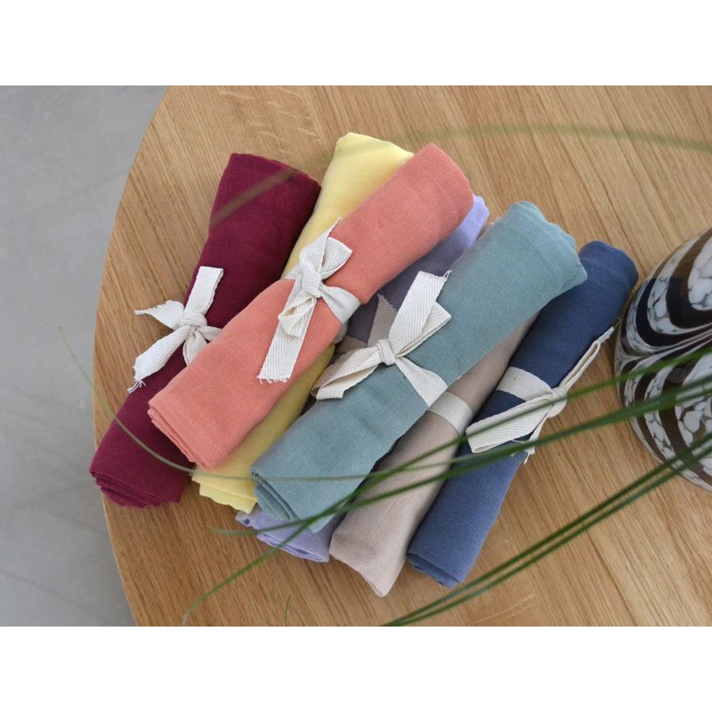 Filibabba Pieluszka muślinowa 65 x 65 cm Coral FILIBABBA