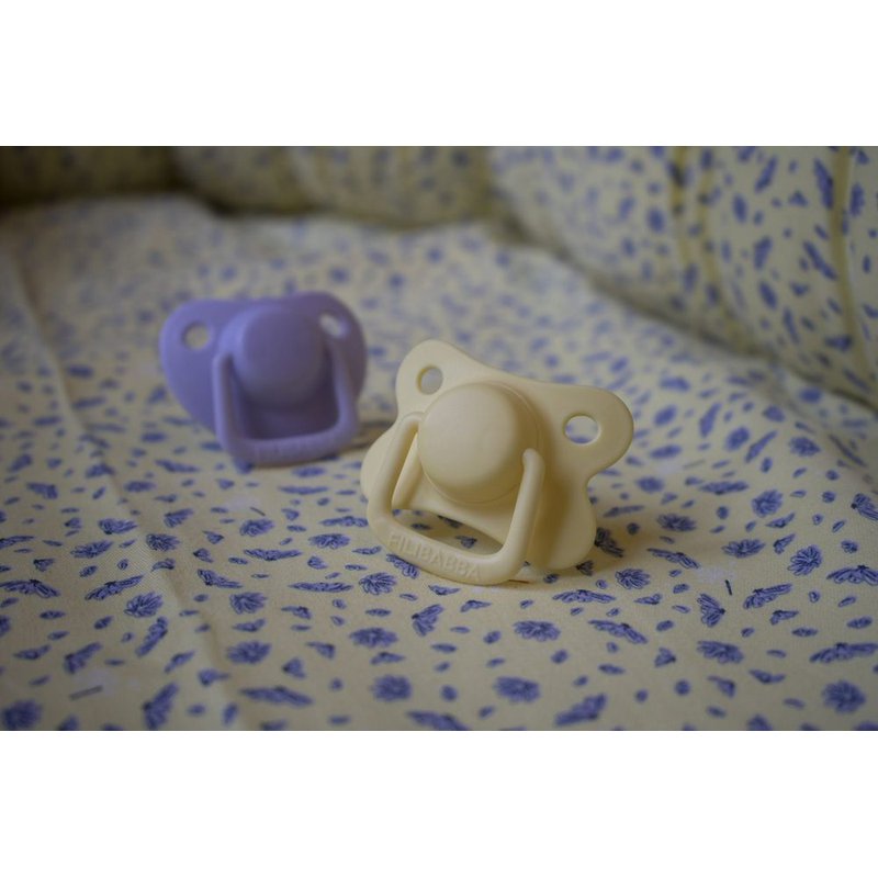 Filibabba Smoczki 2 szt. 6m+ Pale banana FILIBABBA