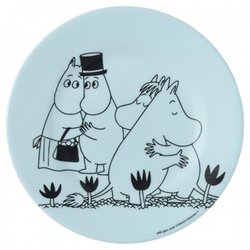 Talerz deserowy seria Muminki - Pożeganie | Petit Jour Paris®