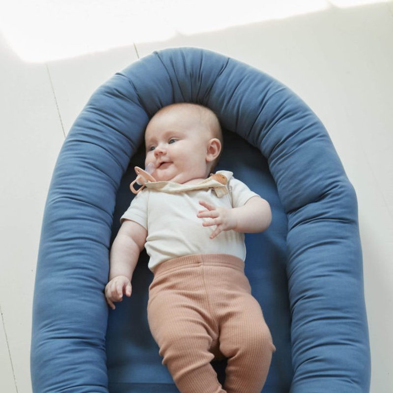 Filibabba Gniazdko niemowlęce Kapok Muddly blue FILIBABBA