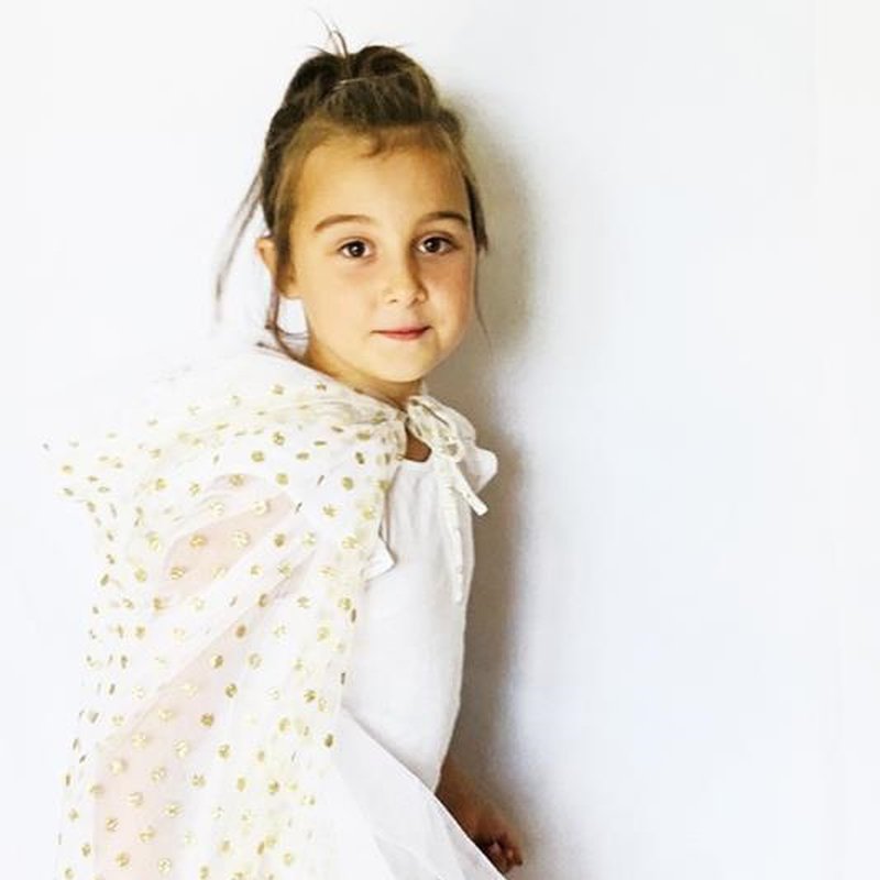 Ratatam - Meri Meri - Peleryna wróżki Gold dots