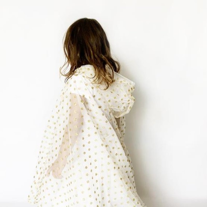 Ratatam - Meri Meri - Peleryna wróżki Gold dots