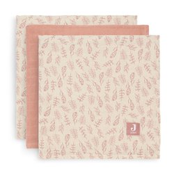 Jollein - Baby & Kids - Jollein - 3 pieluszki niemowlęce Hydrophilic 70 x 70 cm Meadow Rosewood