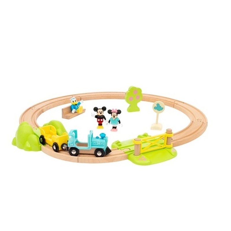 BRIO Disney Zestaw Startowy Kolejka Myszki Miki