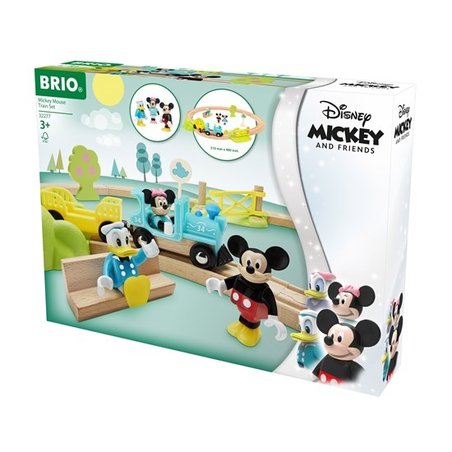 BRIO Disney Zestaw Startowy Kolejka Myszki Miki