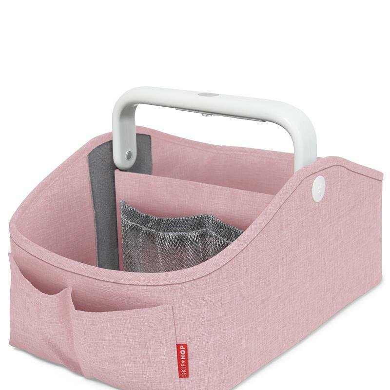 Skip Hop - Organizer podróżny z lampką Heather Pink