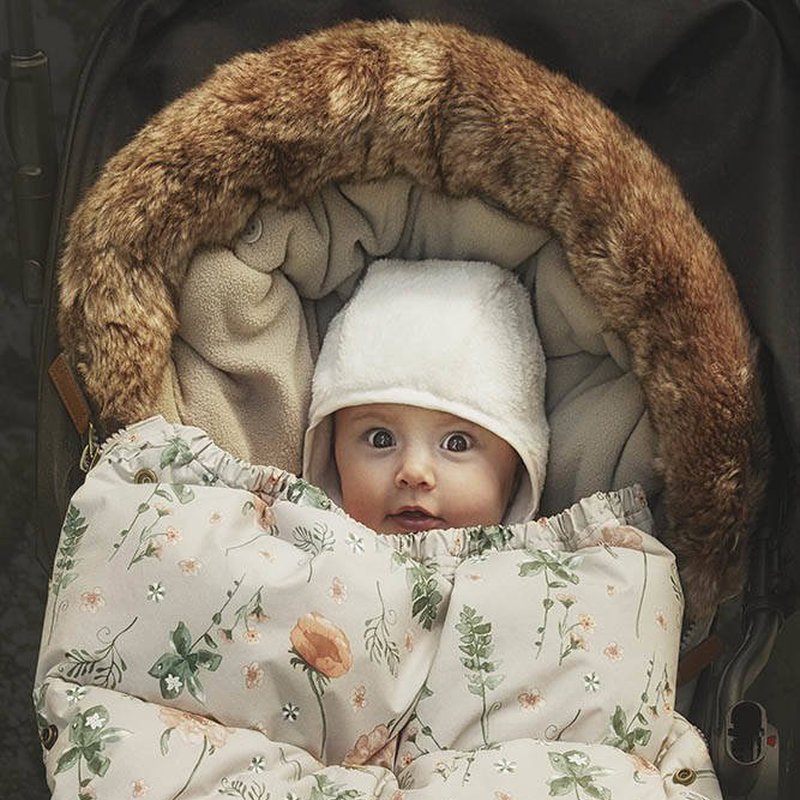 Elodie Details - Czapka Winter Bonnet - Shearling - 1-2 lata