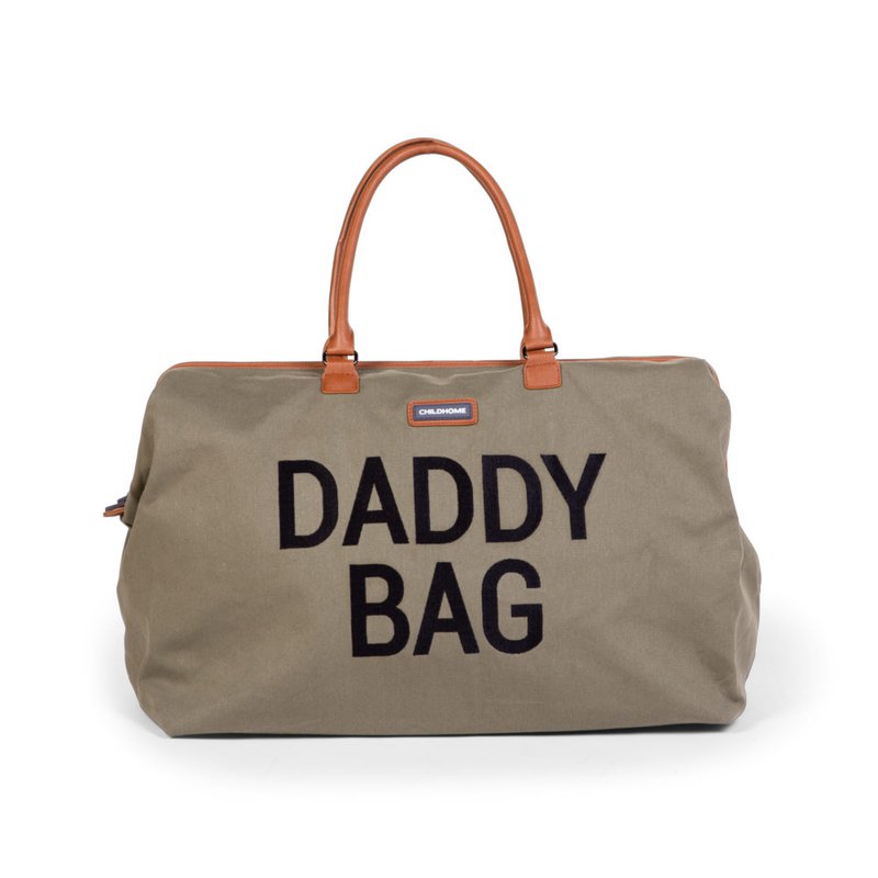 Childhome Torba Daddy bag Kanwas Khaki CHILDHOME