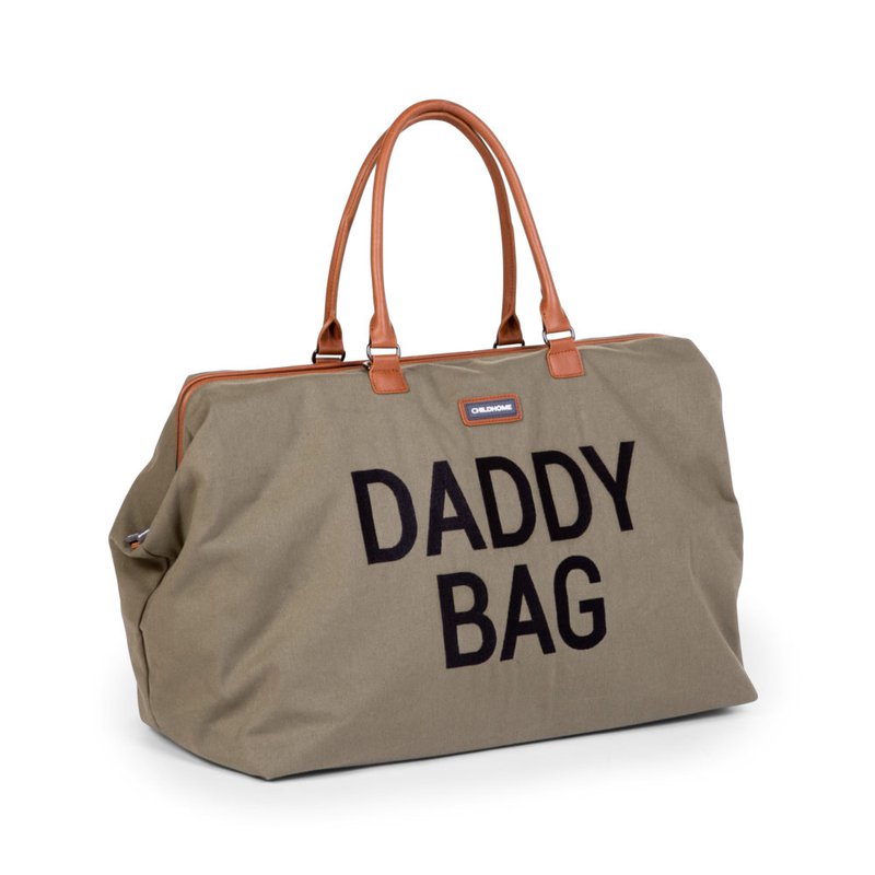Childhome Torba Daddy bag Kanwas Khaki CHILDHOME