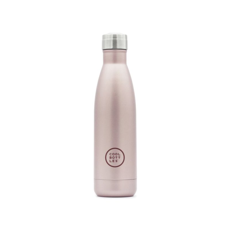 COOLBOTTLES - Cool Bottles Butelka termiczna 500 ml Triple cool Metallic Rose