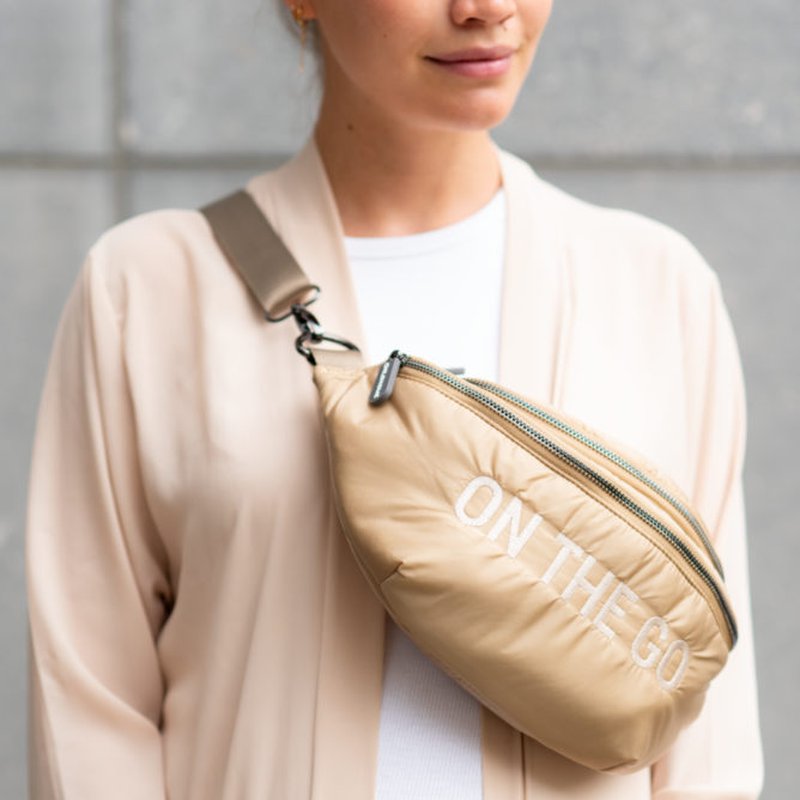 Childhome Nerka Banana Bag Pikowana Beżowa CHILDHOME