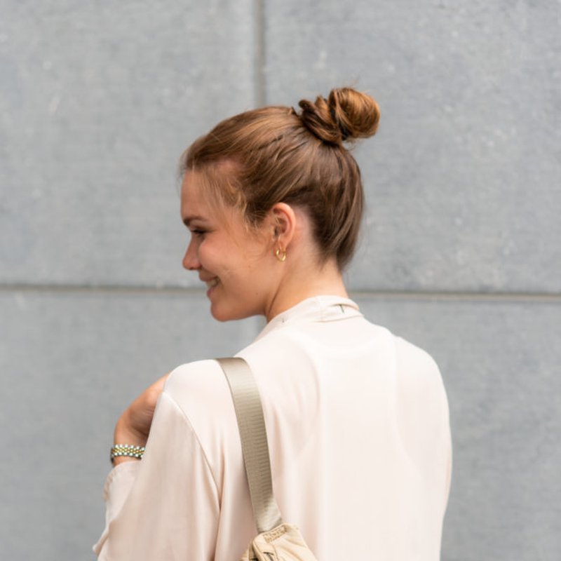 Childhome Nerka Banana Bag Pikowana Beżowa CHILDHOME