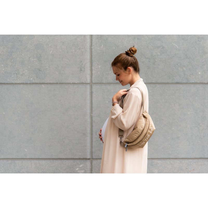 Childhome Nerka Banana Bag Pikowana Beżowa CHILDHOME