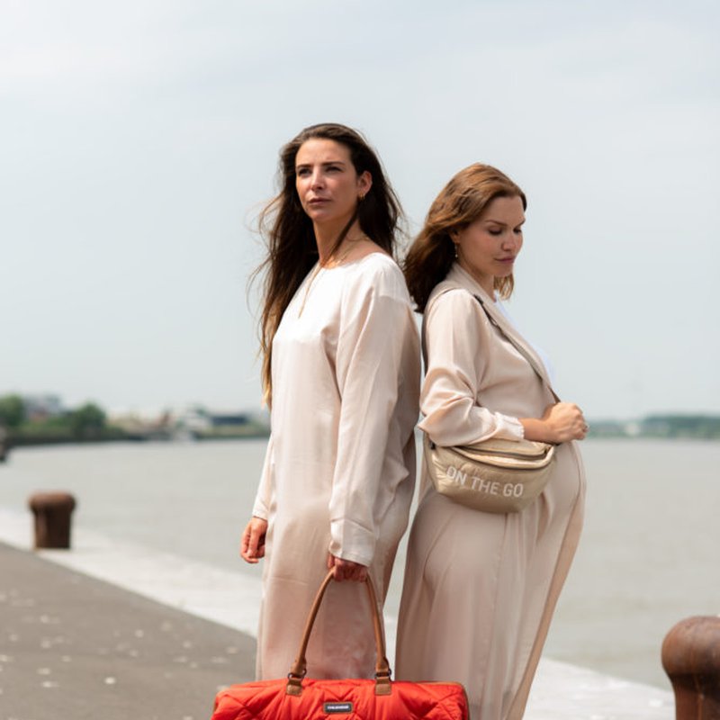 Childhome Nerka Banana Bag Pikowana Beżowa CHILDHOME