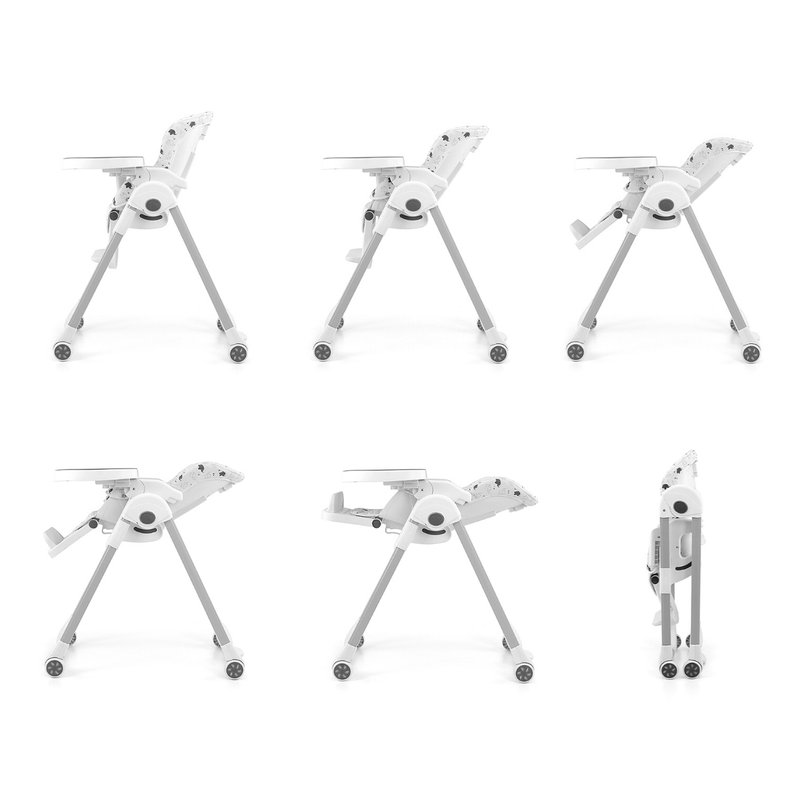 Milly Mally - Krzesełko do karmienia MILANO Jumbo