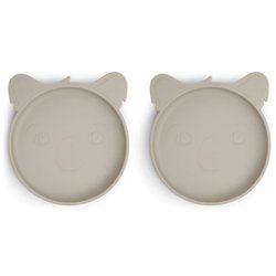 nuuroo - 2 talerzyki silikonowe Koala Cobblestone NUUROO