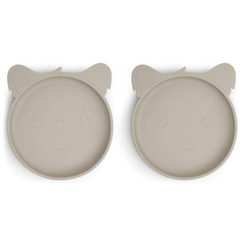 nuuroo - 2 talerzyki silikonowe Koala Cobblestone NUUROO