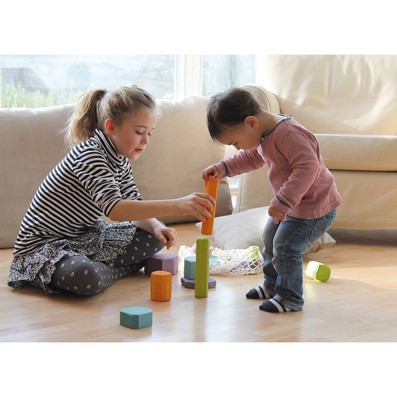 Klocki do budowania 16 el., Drzewo 1+, Grimm's