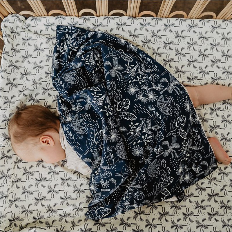 LA MILLOU - PRZEŚCIERADŁO GOOD NIGHT 60 x 120 cm - FRENCH RIVIERA WAVES