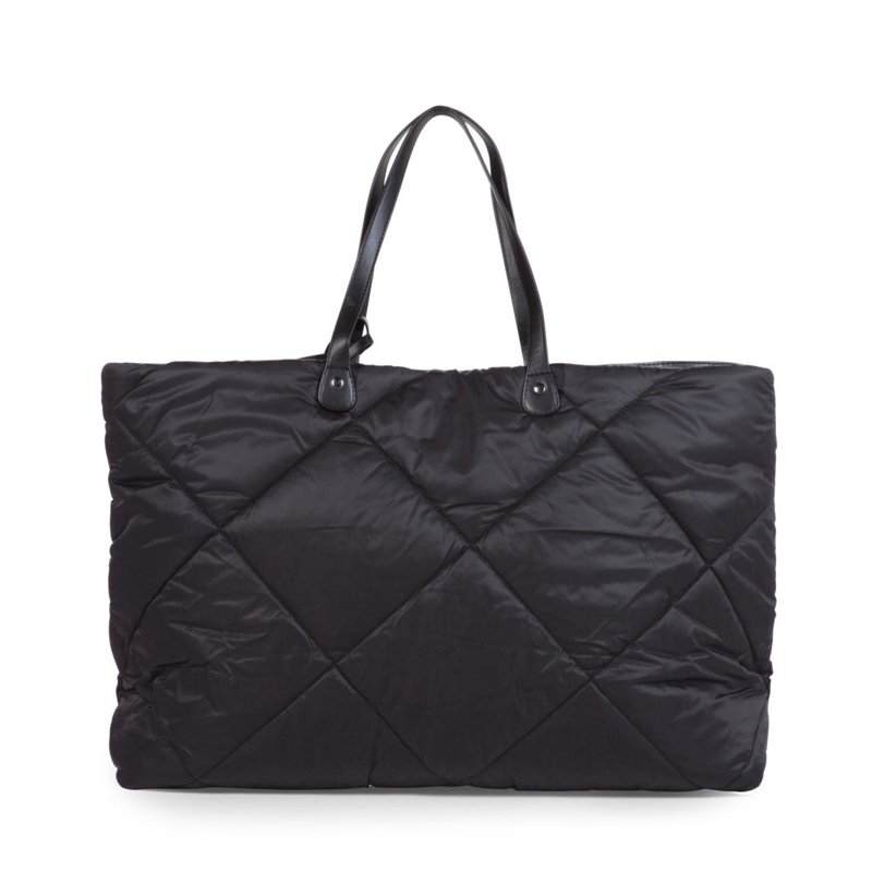 Childhome Torba Family bag Pikowana Czarna CHILDHOME