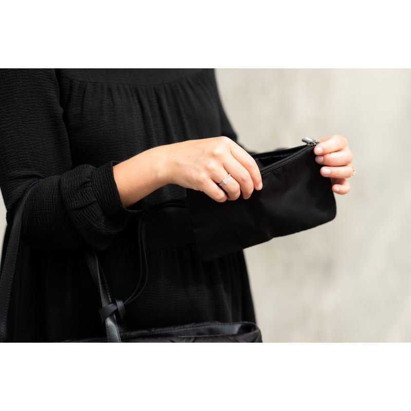 Childhome Torba Family bag Pikowana Czarna CHILDHOME