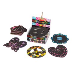 Melissa & Doug - Zdrapka Przyjaźń - zestaw karteczek do grawerowania ScratchArt