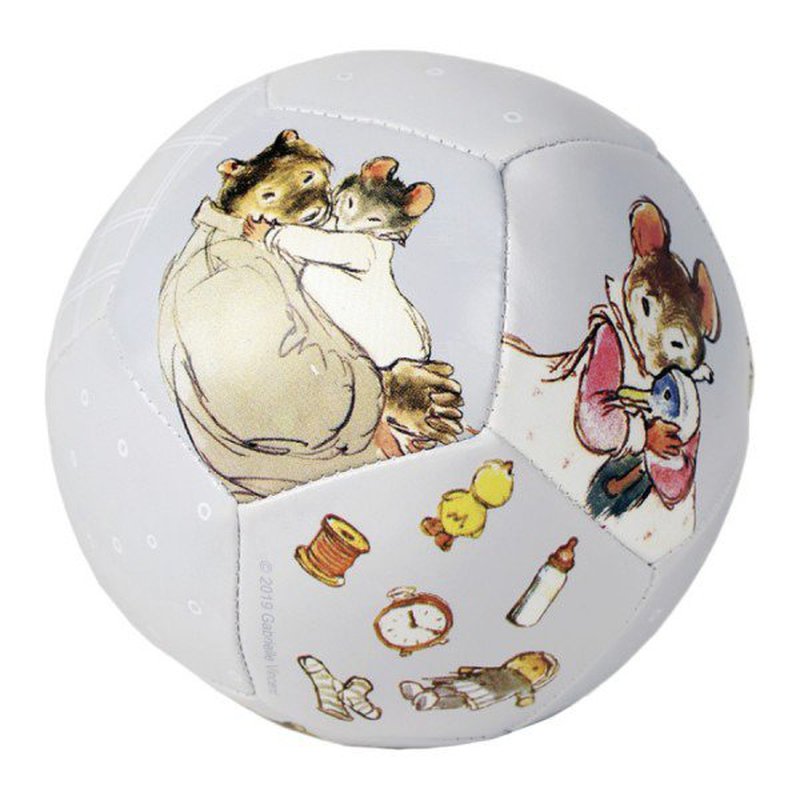 Miękka, piłka fi 10 cm dla małych dzieci, Ernest i Celestyna | Petit Jour Paris®
