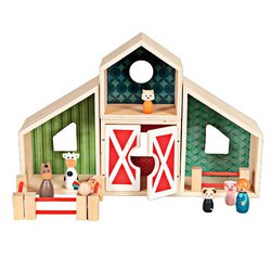 Egmont Toys® - Drewniana farma ze zwierzątkami | Egmont Toys