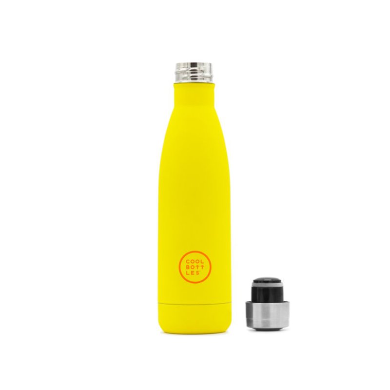 COOLBOTTLES - Cool Bottles Butelka termiczna 500 ml Triple cool Vivid Yellow
