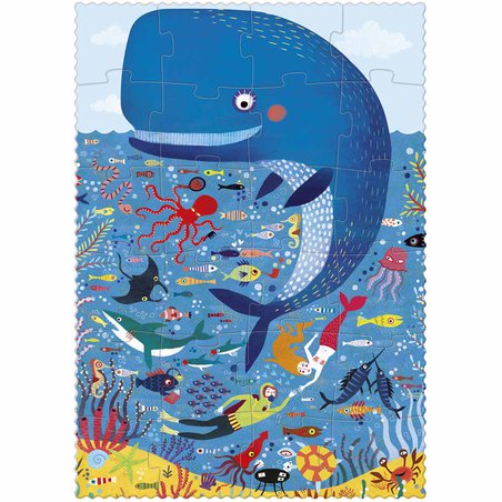 Puzzle kieszonkowe dla dzieci Mój Mały Ocean | Londji®