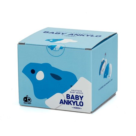 HalfToys - HDB004 Magnetyczny Składany Baby Ankylozaur