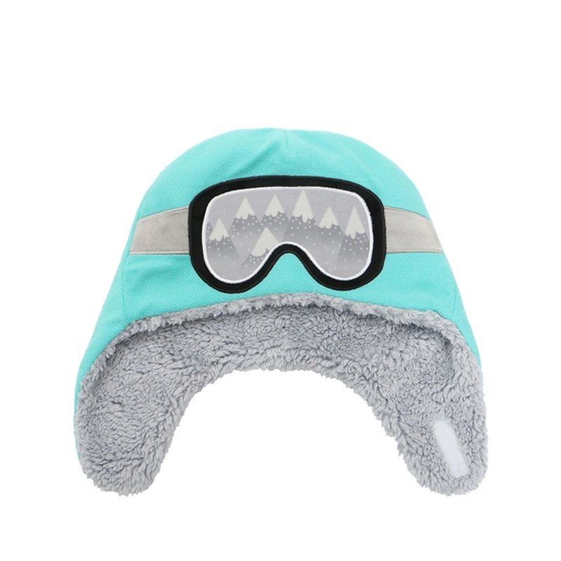 FlapJack Dwustronna Czapka Zimowa Wilk/Narciarz  S