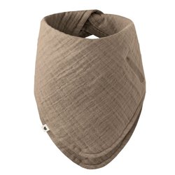 BIBS BANDANA BIB 100% GOTS organic cotton, DARK OAK