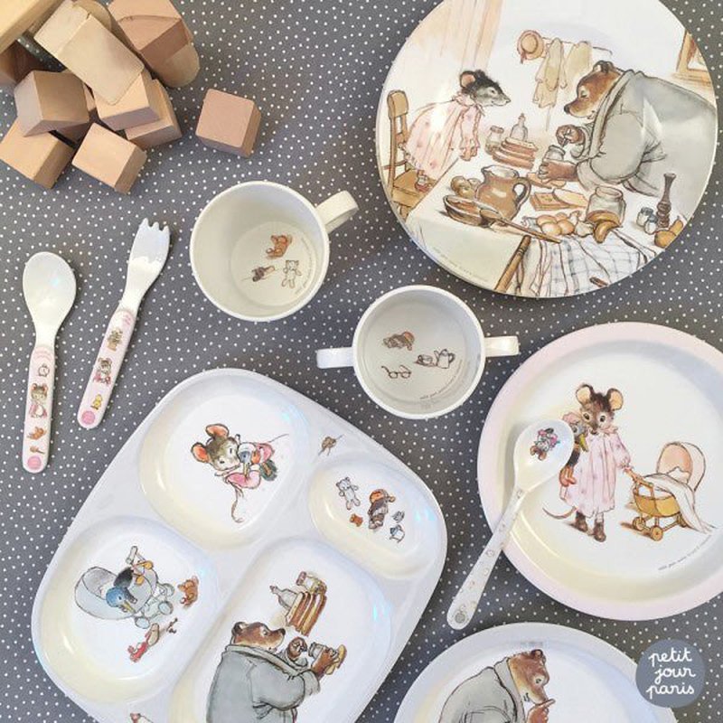 Talerzyk deserowy fi 18 cm Ernest i Celestyna | Petit Jour Paris®