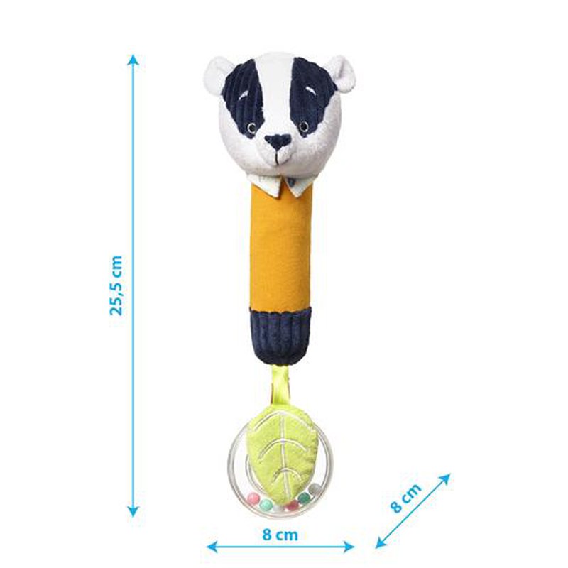 BABYONO - 1432 Piszczek z gryzakiem BADGER EDMUND