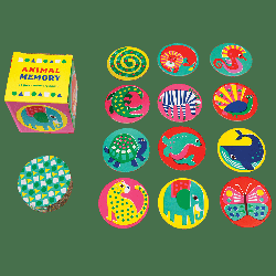 Gra Memory. 24 el., Zwierzęta, Rex London