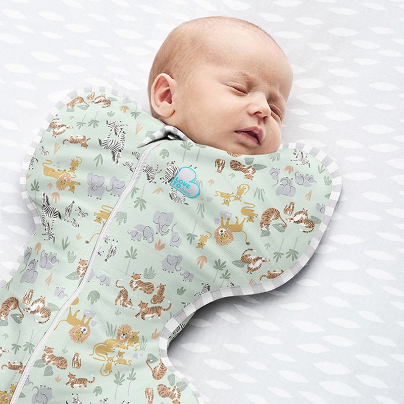 Love to Dream - Otulacz Swaddle UP - rozmiar M - safari - ETAP 1 - 1.0 TOG Original