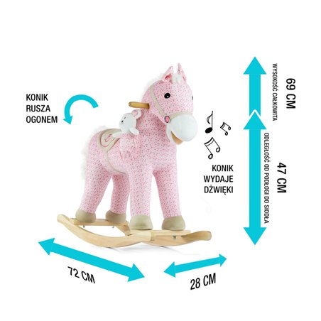 Milly Mally - Koń Pony Pink