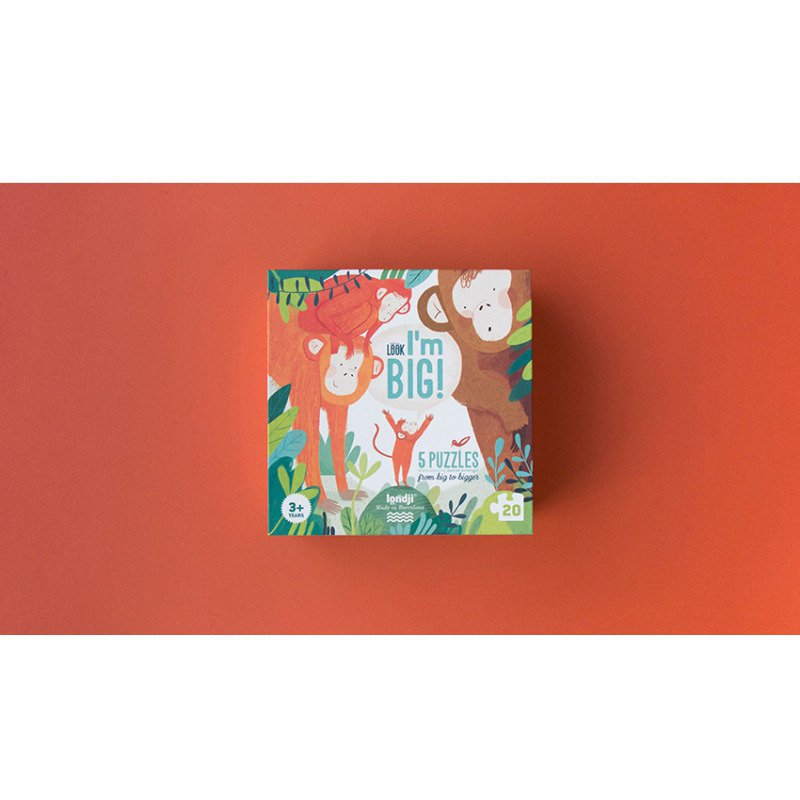 Puzzle dla dzieci, LOOK! I'M BIG - Zobacz, jestem duży! | Londji®