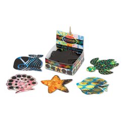 Melissa & Doug - Zdrapka Ocean - zestaw karteczek do grawerowania ScratchArt