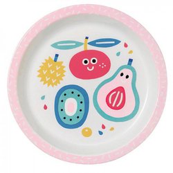 Talerz fi 18 cm dla małych dzieci, seria Tutti Frutti | Maison Petit Jour®