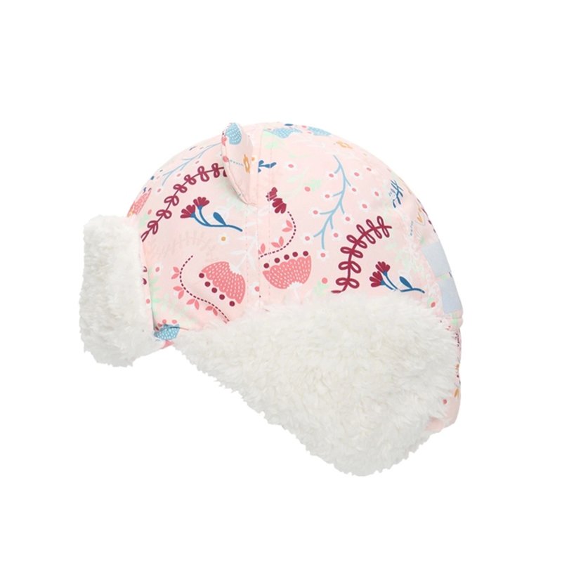 FlapJack Czapka Dziecięca Zimowa Wodoodporna Kwiaty M