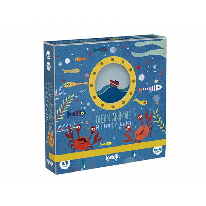 Memo dla dzieci, Morskie Zwierzęta | Londji®